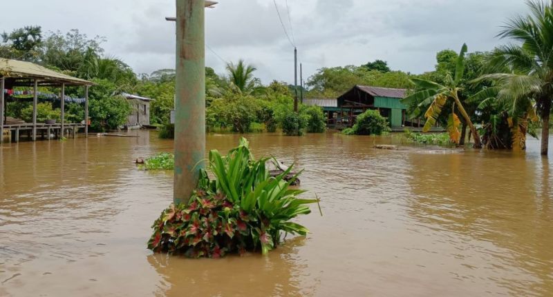 Cheia em Manicoré