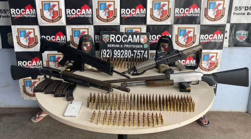 apreensão de armas