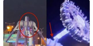 Brinquedo se parte ao meio e deixa 23 feridos em parque de diversão