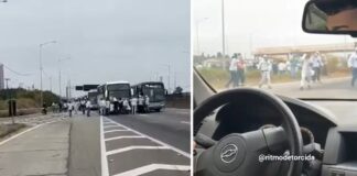 Torcida do Palmeiras sofre tentativa de emboscada na Dutra; PRF evita confronto