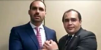 Nada a temer: relator do processo contra Eduardo Bolsonaro são amigos de longas datas