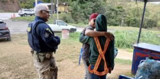 PRF auxilia reencontro emocionante entre pai e filho na Via Dutra