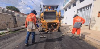 Prefeitura de Manaus avança com recapeamento e moderniza vias no Cidade Nova