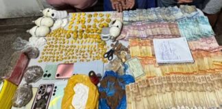 Em Carauari, polícia prende dupla com 2,5kg de drogas