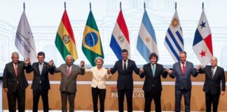 Líderes da UE e do Mercosul assinam acordo histórico de livre comércio após 26 anos