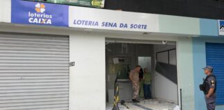 Assalto com explosivos em loteria do Monte das Oliveiras