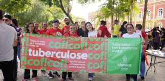 Caminhada reúne instituições e sociedade no combate à tuberculose