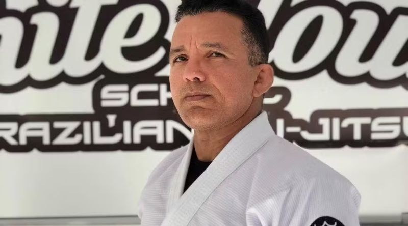 Professor de jiu-jitsu Alcenor Alves Soeiro - Foto_ Reprodução_Redes Sociais