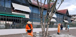 Mercado Adolpho Lisboa recebe melhorias urbanas em preparação para aniversário de 143 anos