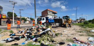 Manaus reforça campanha contra descarte irregular de lixo para prevenir alagamentos