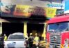 Incêndio de grandes proporções destrói Point do Som na Avenida Noel Nutels