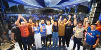 David Almeida demonstra força política em grande mobilização durante lançamento de Marcelo Palhano