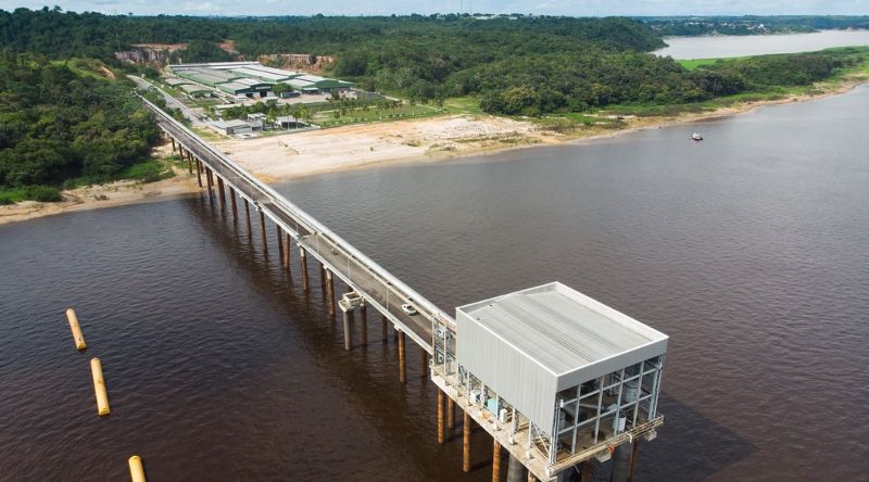 Estação Ponta das Lajes - Reprodução_Águas de Manaus