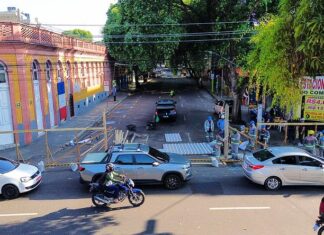 Ferreira Pena é interditada para início das obras da primeira ‘Rua Gastronômica’