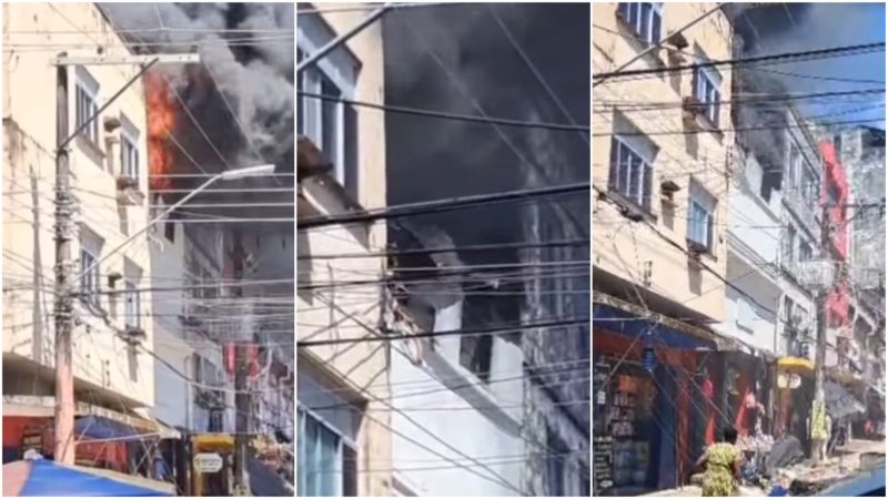 INCENDIO MANAUS