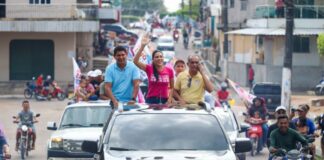 Mayra Dias é recebida com festa em Nova Olinda do Norte e promete novos investimentos