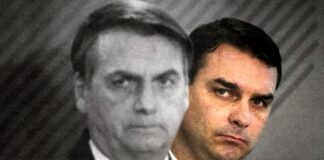 FLÁVIO SEM BOLSONARO: marqueteiro esconde ‘sobrenome do pai preso’ no material de campanha do candidato