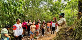 Trilha “Clima e Saúde” reúne jovens do NUCA em ação de educação ambiental em Parintins