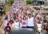 Mayra Dias é recebida com grande carreata em Itacoatiara e destaca investimentos na saúde
