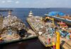 Prefeitura de Manaus remove mais de 400 toneladas de resíduos durante operação de transbordo