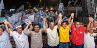 Omar Aziz encerra agenda no Purus com propostas para gerar emprego e fortalecer educação no interior