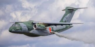 FAB envia aeronaves KC-390 para reforçar combate a incêndios florestais no Amazonas