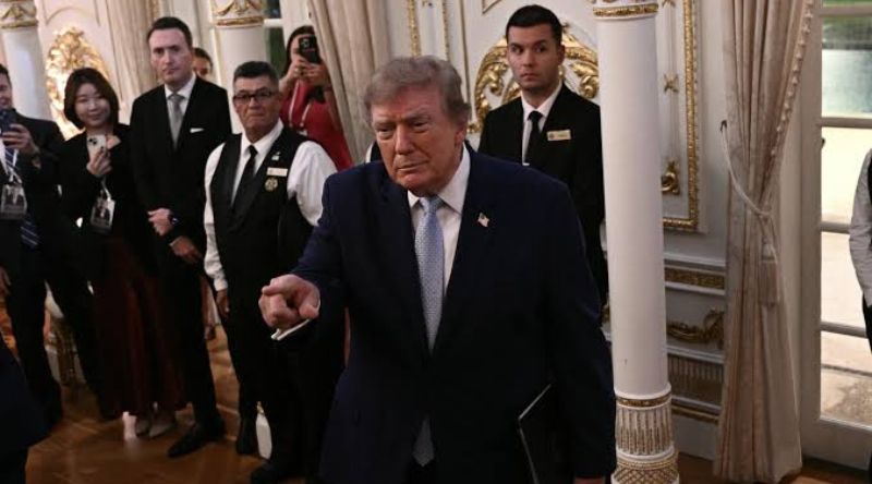 O presidente dos Estados Unidos, Donald Trump