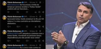 Flávio Bolsonaro apaga posts em que criticava Bolsa Família e chamava benefício de ‘bolsa-farelo’