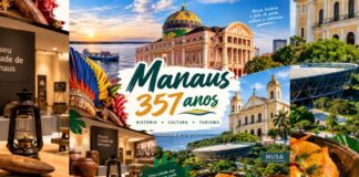 Manaus completa 357 anos com história, cultura e belezas naturais