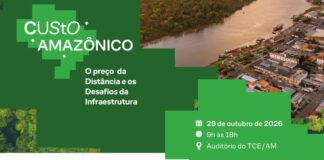 Distâncias e logística: TCE-AM e TCU discutem custos de obras públicas na Amazônia