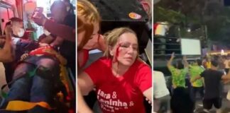 Bolsonaristas atacam carreata do PT em MG e atingem vereadora com tijolada